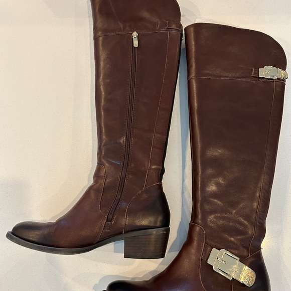 Vince Camuto leather over the knee boot. Sz 7.5 - Picture 2 of 6